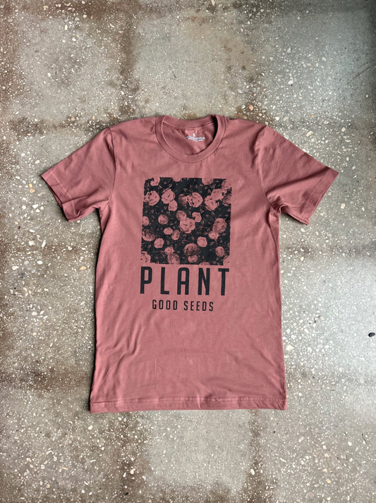 (CLEARANCE) Plant Good Seeds Adult T Shirt