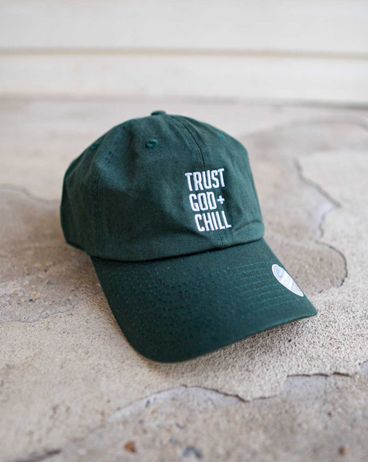 (CLEARANCE) Trust God + Chill Hat ( NON Distressed)