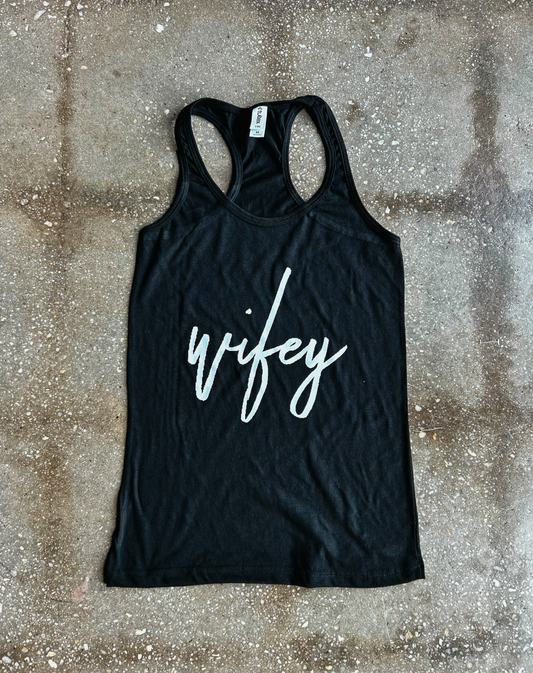 (CLEARANCE) Wifey Adult Tank Top