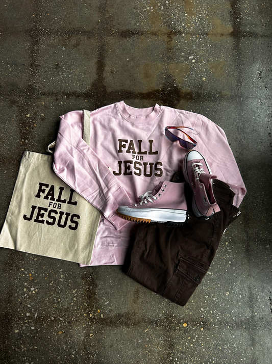 (CLEARANCE) Fall For Jesus Sweatshirt