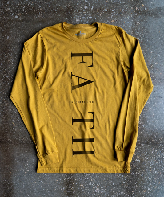 (CLEARANCE) Mustard Seed Faith Adult Long-sleeve Shirt