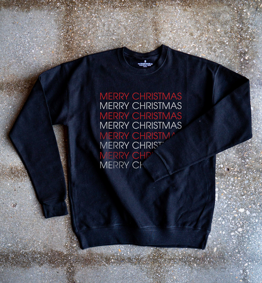 (CLEARANCE) Merry Christmas Sweatshirt