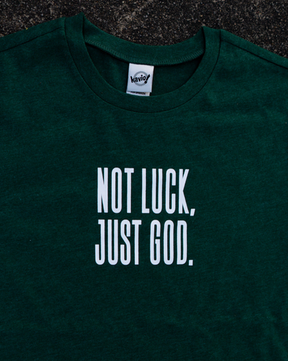 (CLEARANCE) Not Luck Just God Kids T Shirt