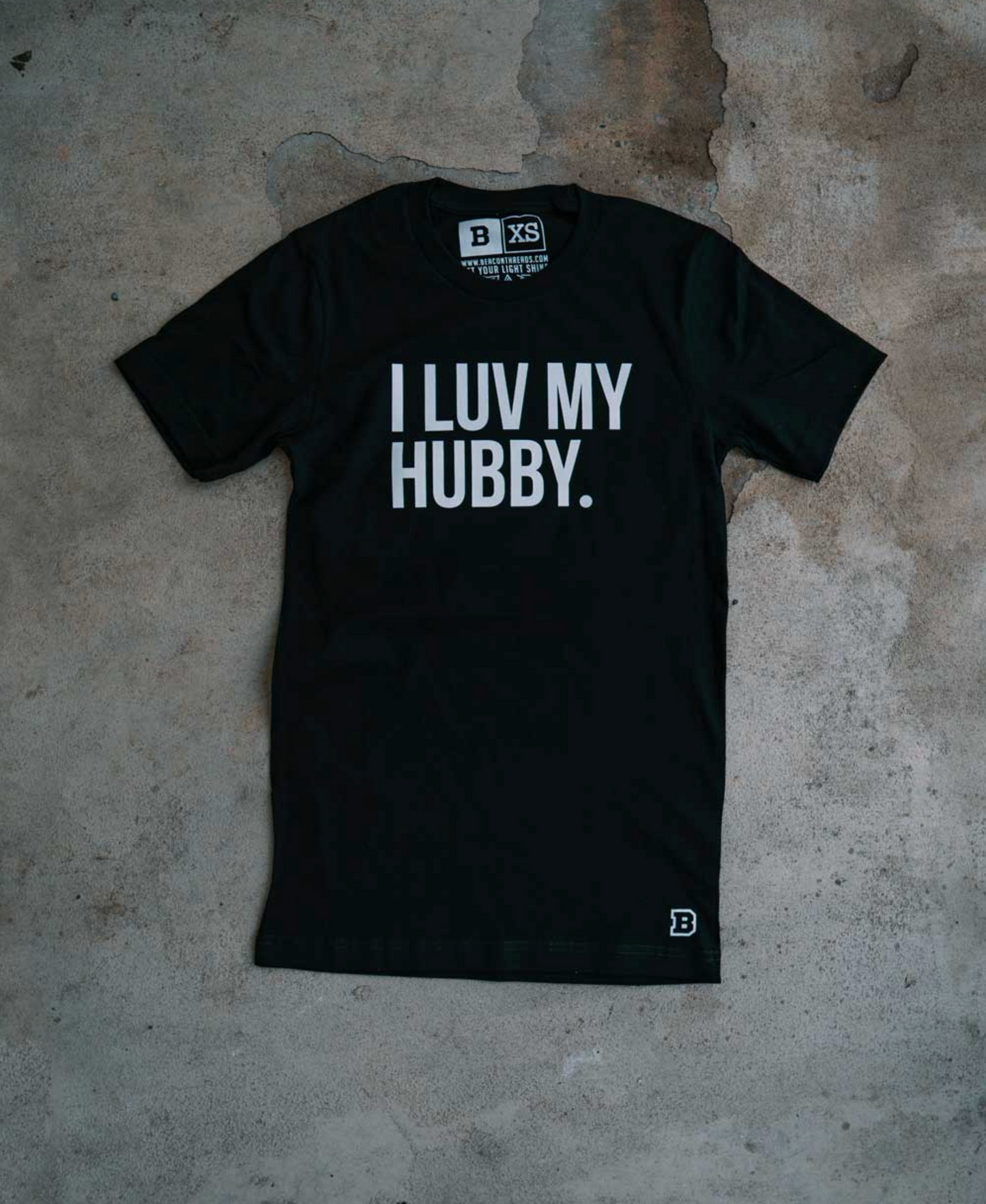 (CLEARANCE) I Luv My Hubby Adult Box T-Shirt
