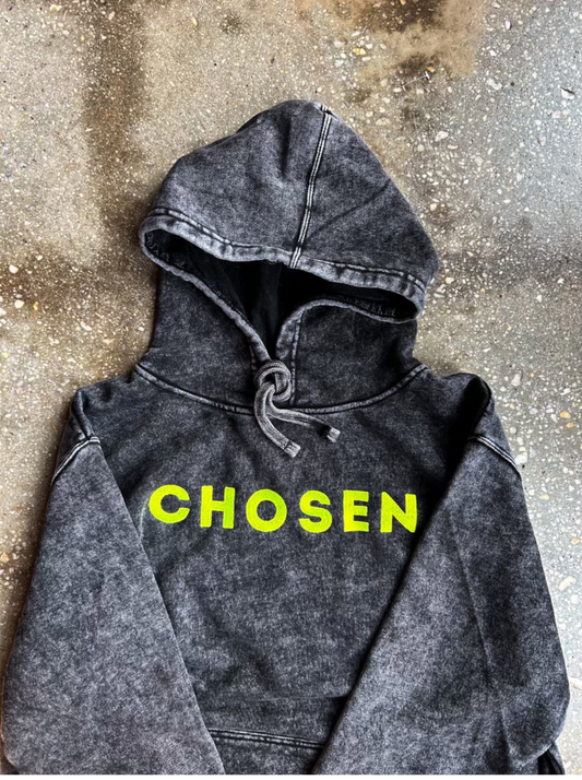 (CLEARANCE) Chosen Embroidered Adult Hoodie