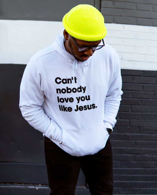 (CLEARANCE) Can't Nobody Love You Like Jesus Adult Box Hoodie