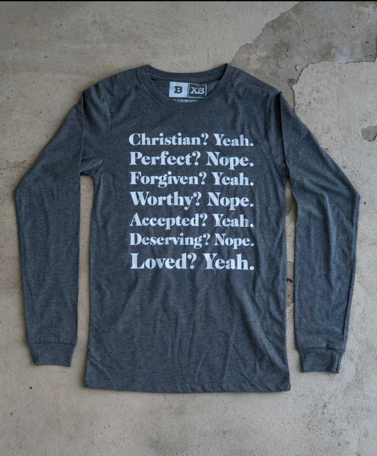 (CLEARANCE) Christian Yeah Adult Long-sleeve Shirt
