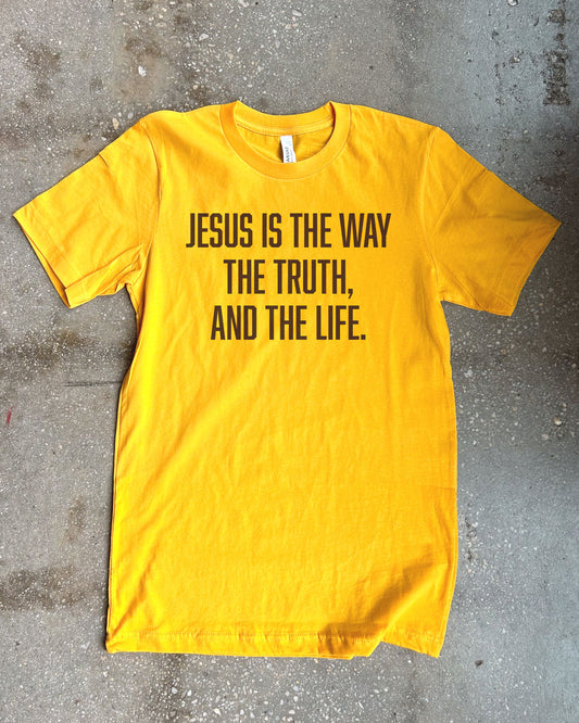 The Way, The Truth, The Life Adult Box T-Shirt