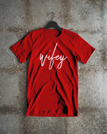 Wifey Adult T-Shirt