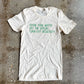 Water, Green, No Negativity Adult Box T-Shirt