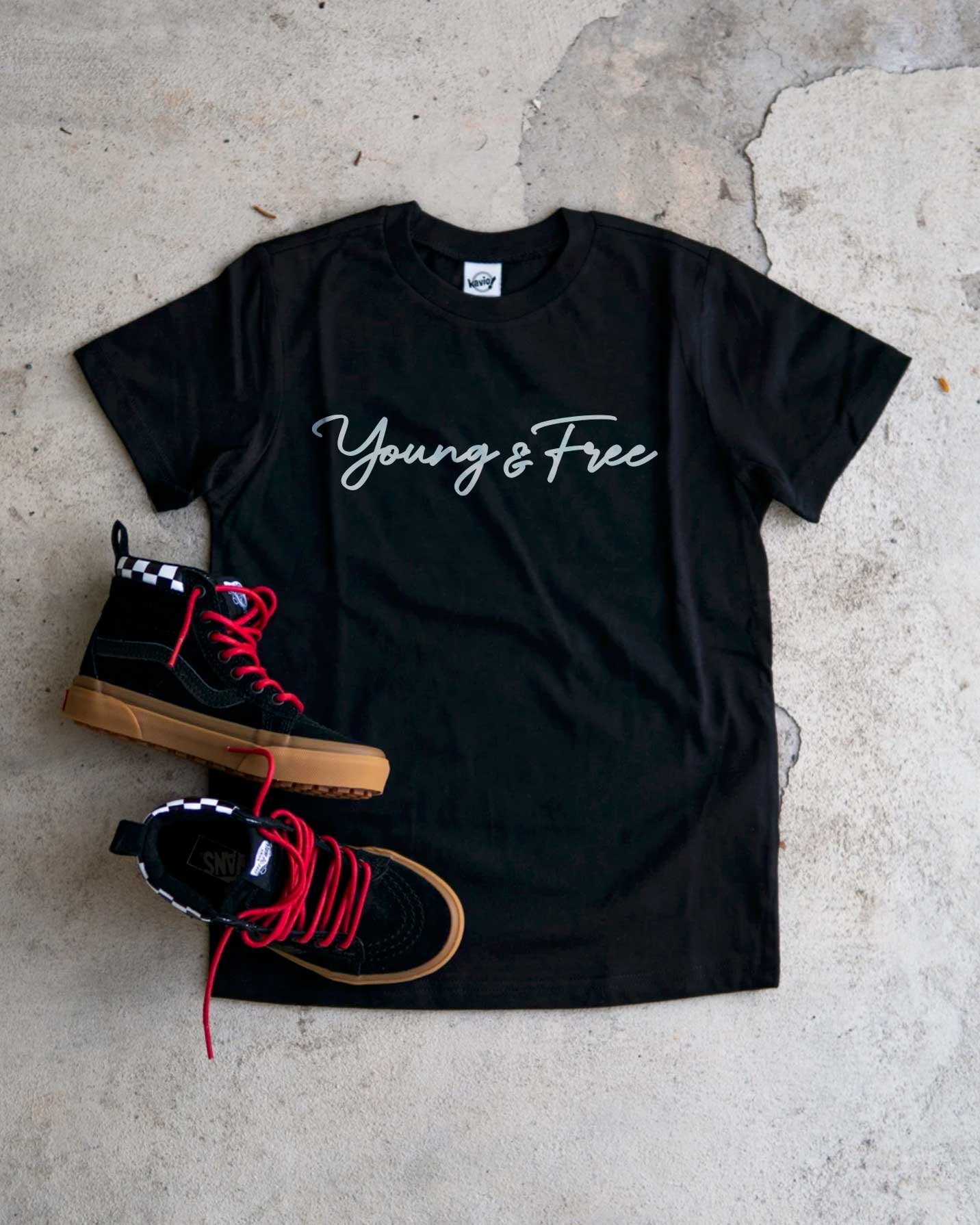 Young & Free Kids T-shirt