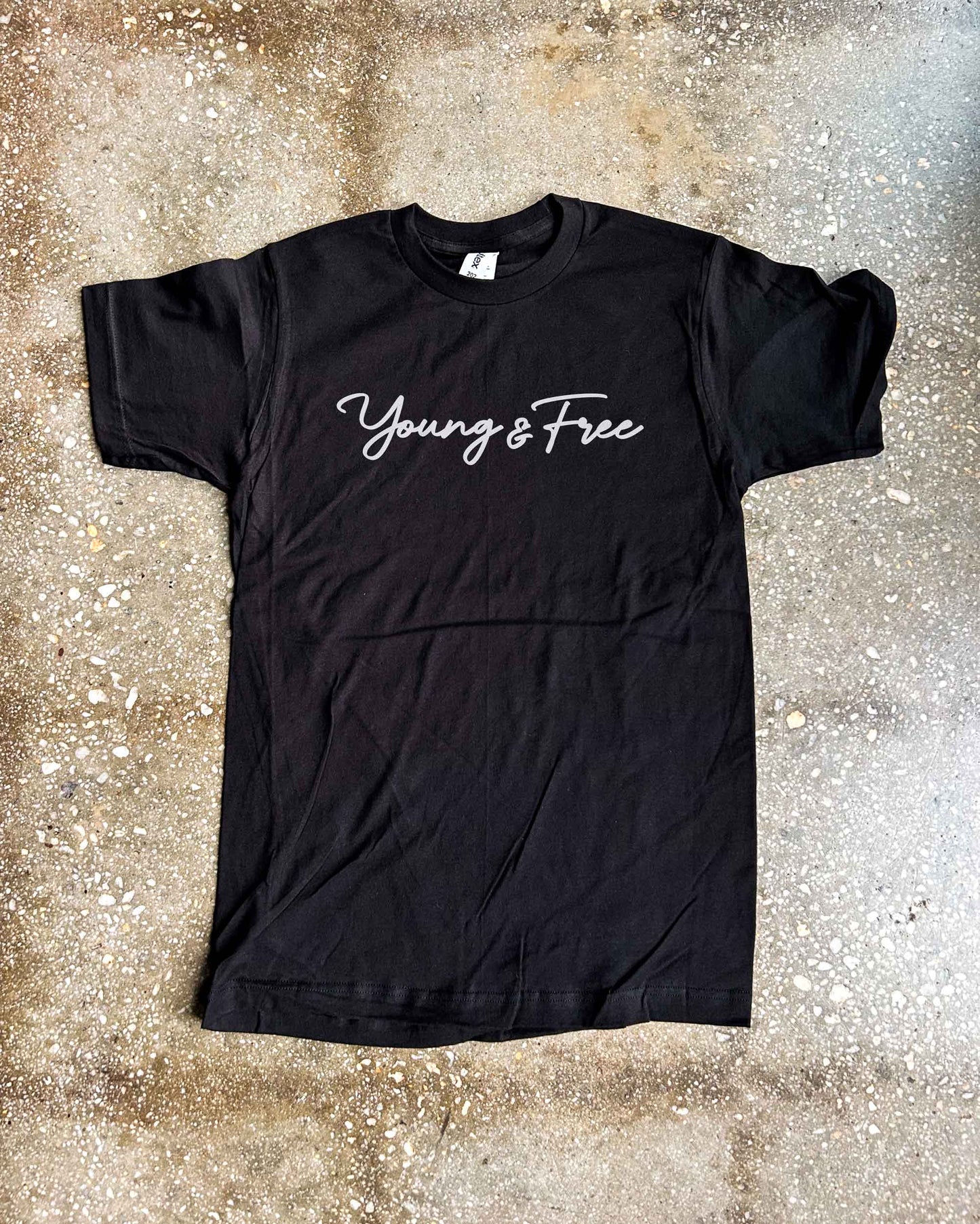Young & Free Adult Box T-Shirt