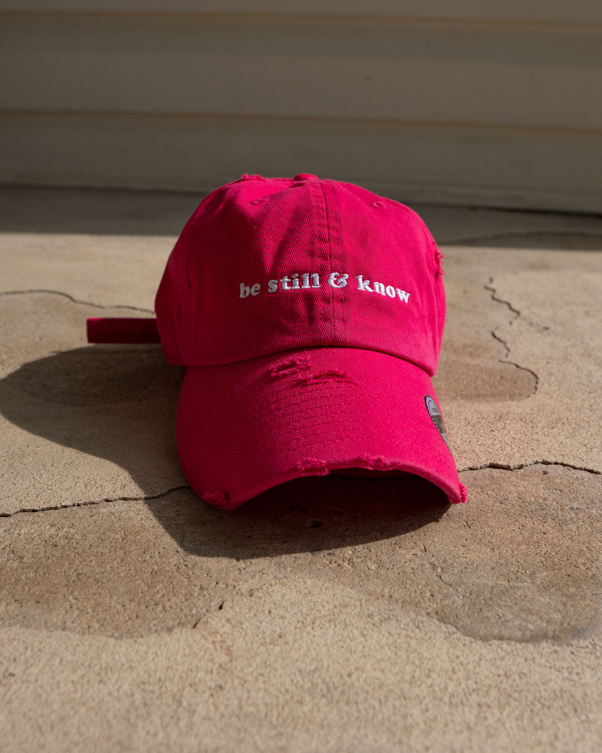 Be Still & Know Hat (Distressed)