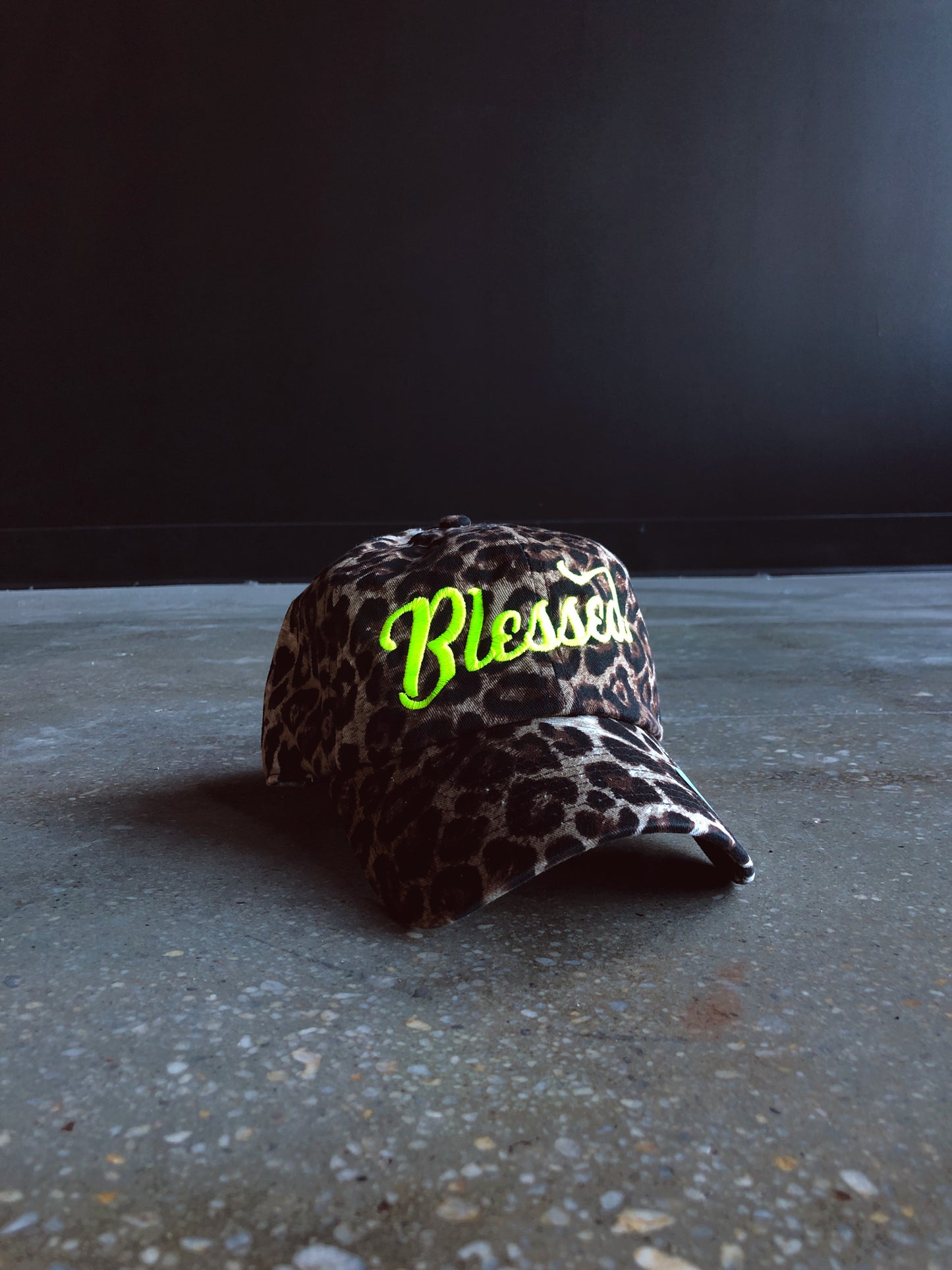 Blessed Leopard Hat (Non-Distressed)