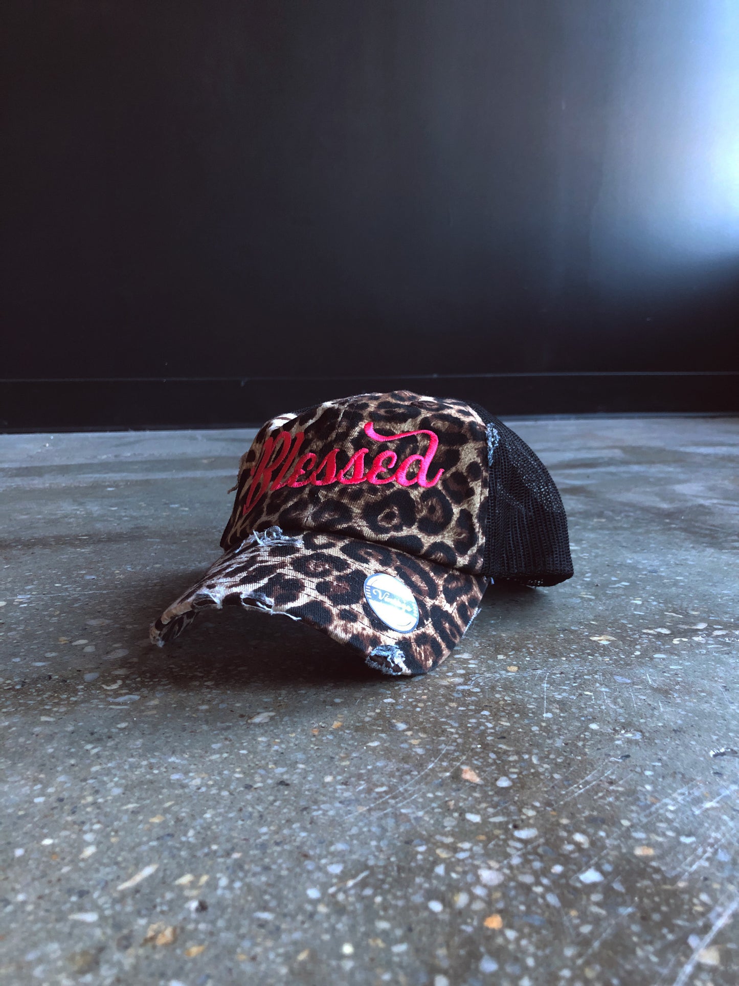 Blessed Trucker Hat (Distressed)