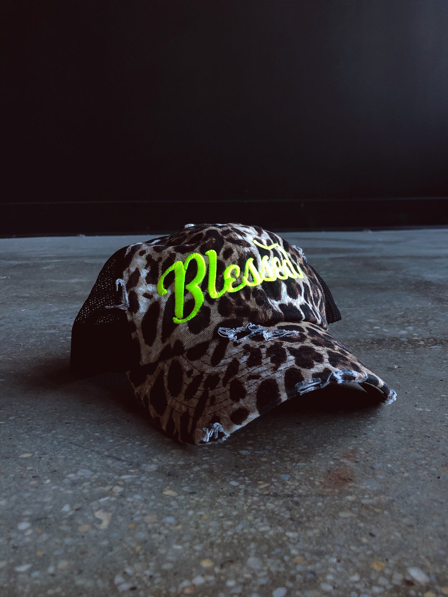 Blessed Trucker Hat (Distressed)