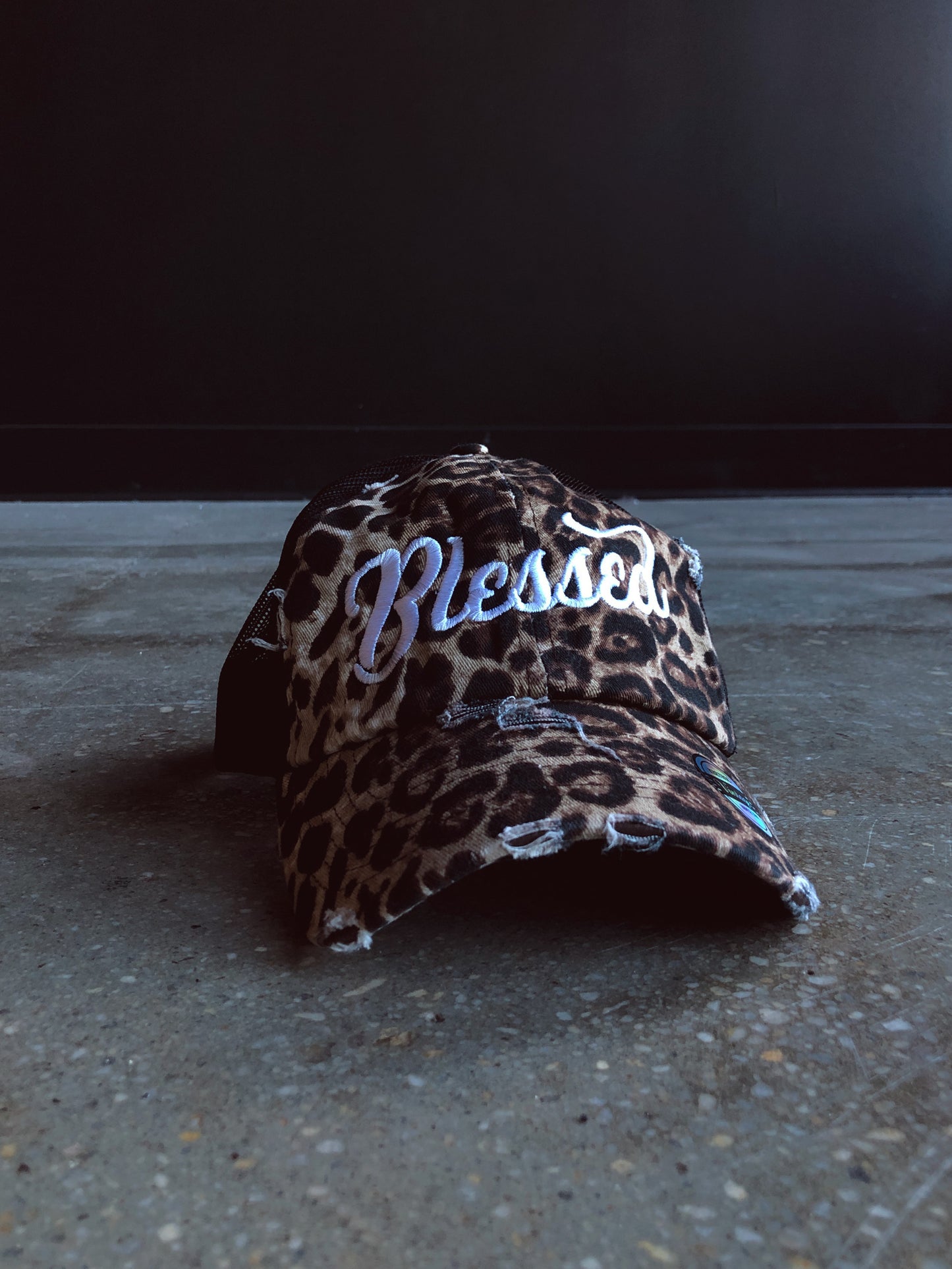 Blessed Trucker Hat (Distressed)