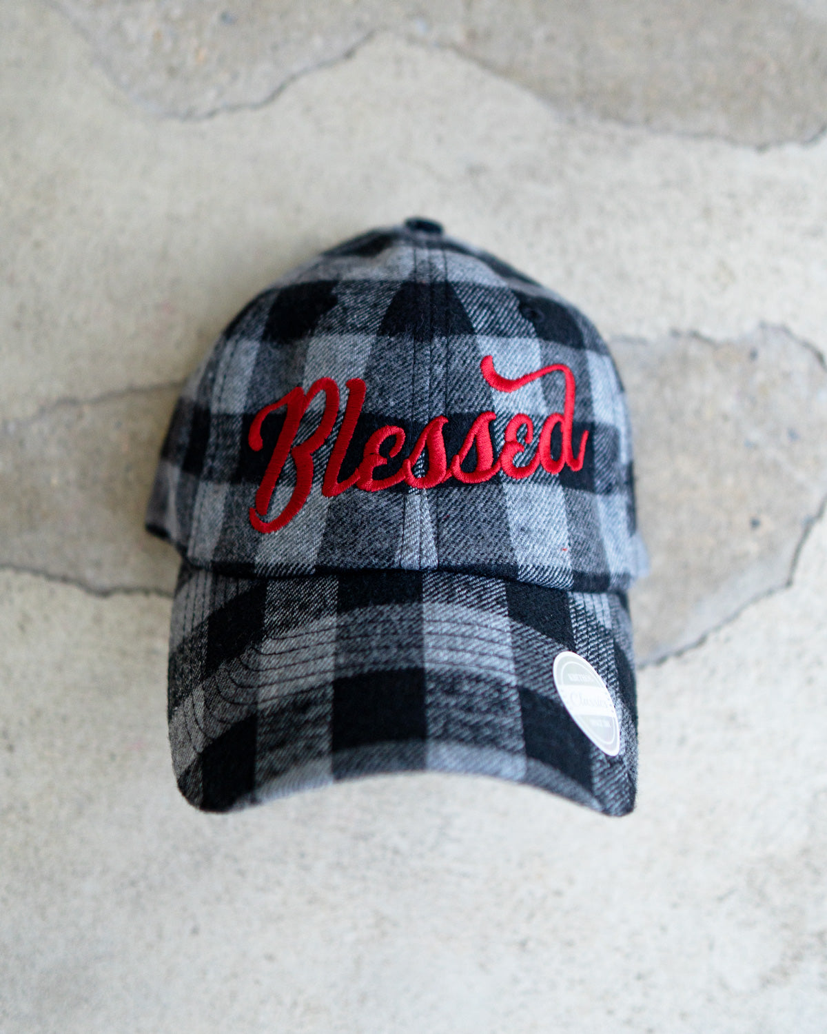 Blessed Hat (Plaid)