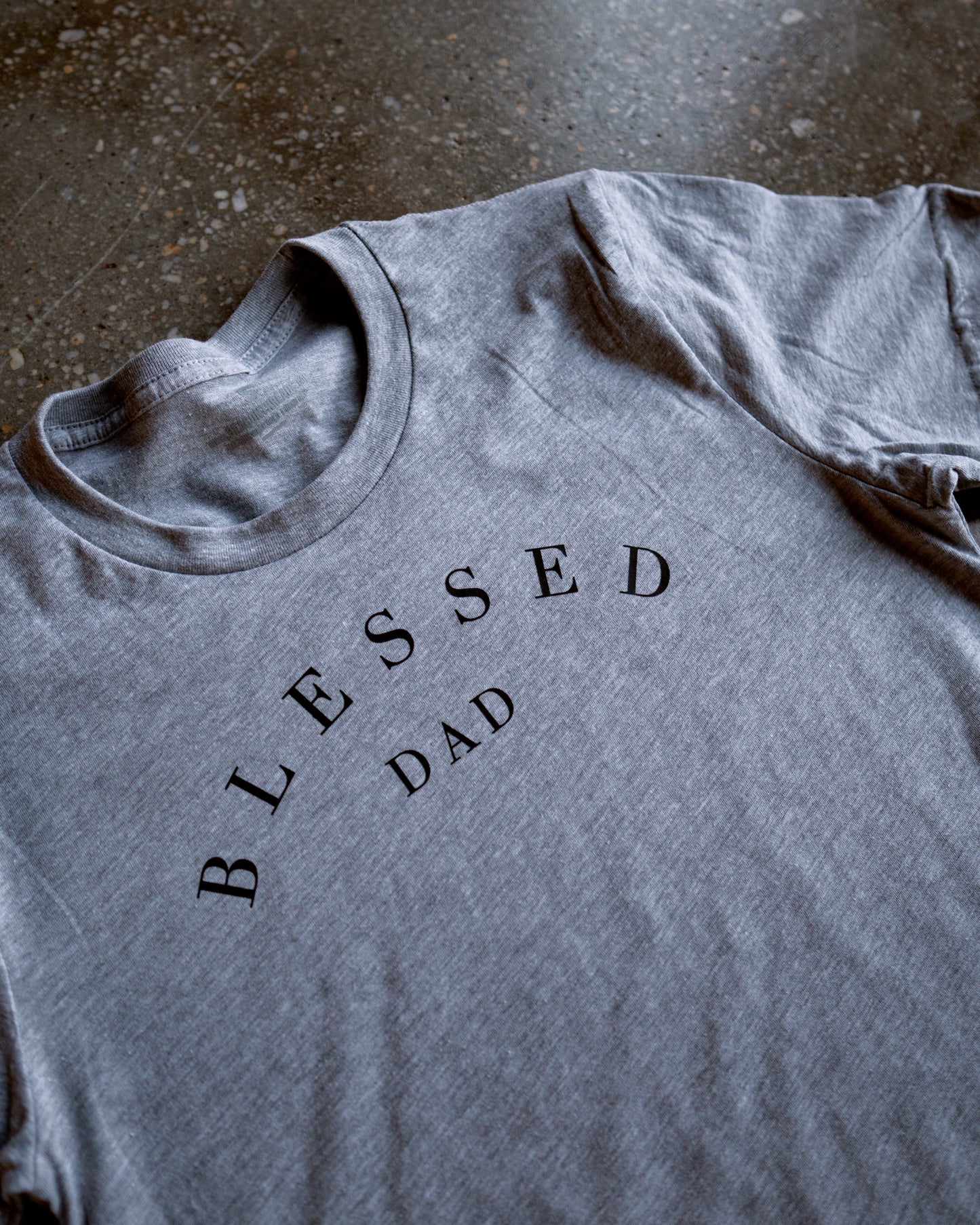 Blessed Dad Adult T-Shirt