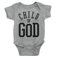 Child of God Onesie - Beacon Threads - 3-6M / Grey - 2