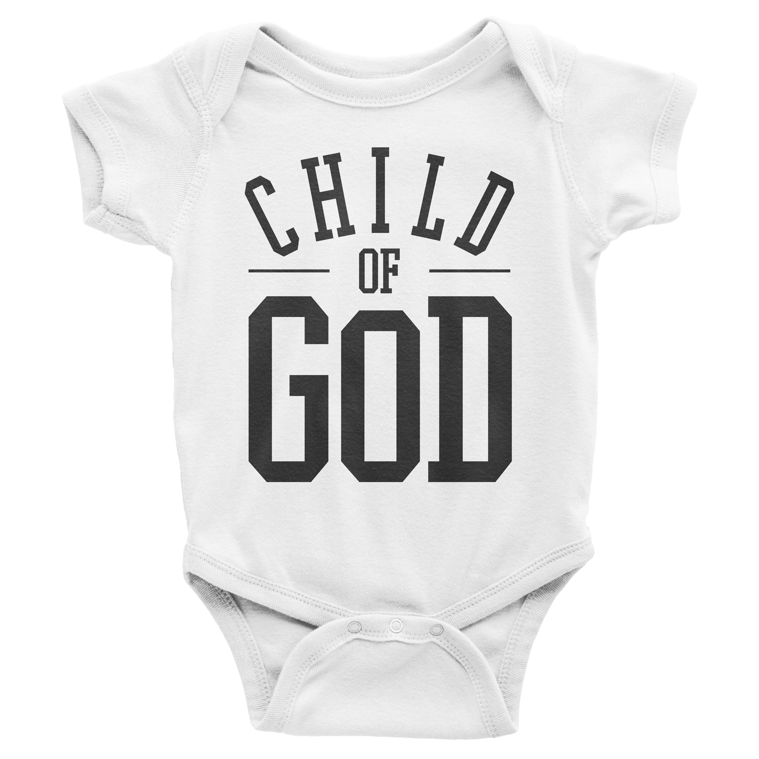 Child of God Onesie - Beacon Threads - 3-6M / White - 3