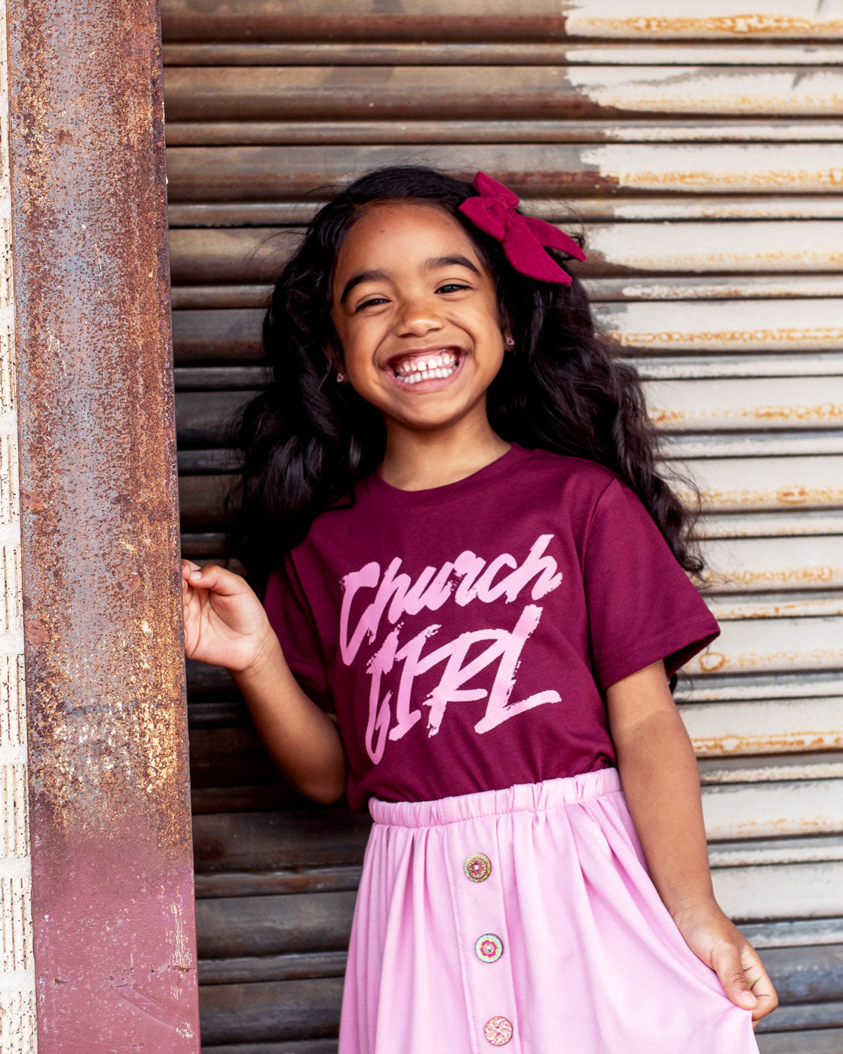 Church Girl Kids T-shirt