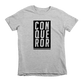 Conqueror Tee - Beacon Threads - 2T / Grey w/ Black Lettering - 2