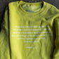 Isaiah 54:17 Adult Drop Shoulder Sweatshirt