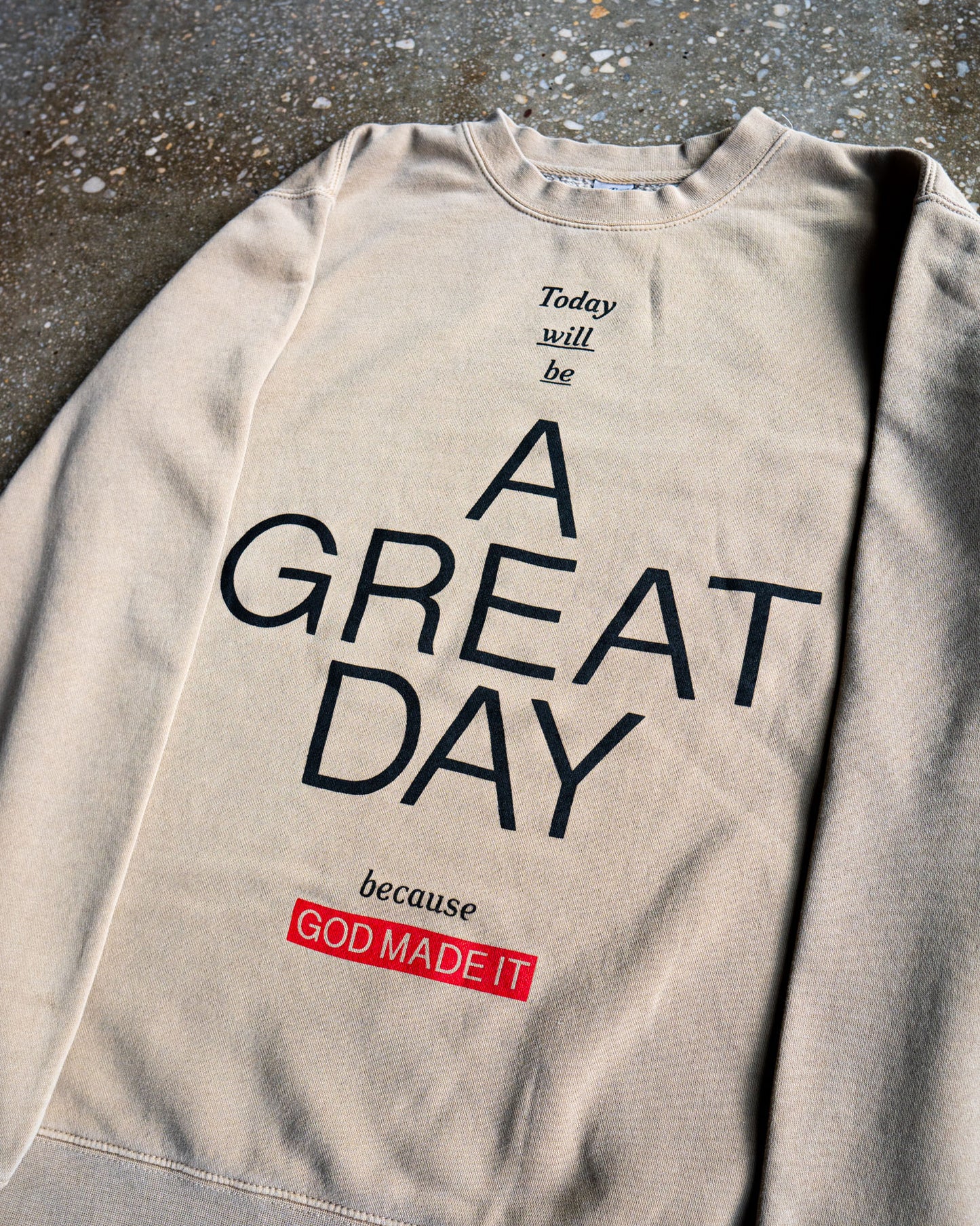 A Great Day Adult Drop Shoulder Sweatshirt