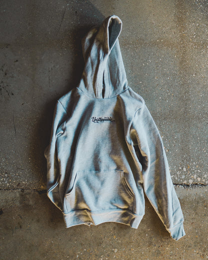 Unstoppable Embroidery Kids Hoodie