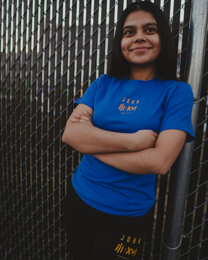 John 3:16 Adult Box T-shirt