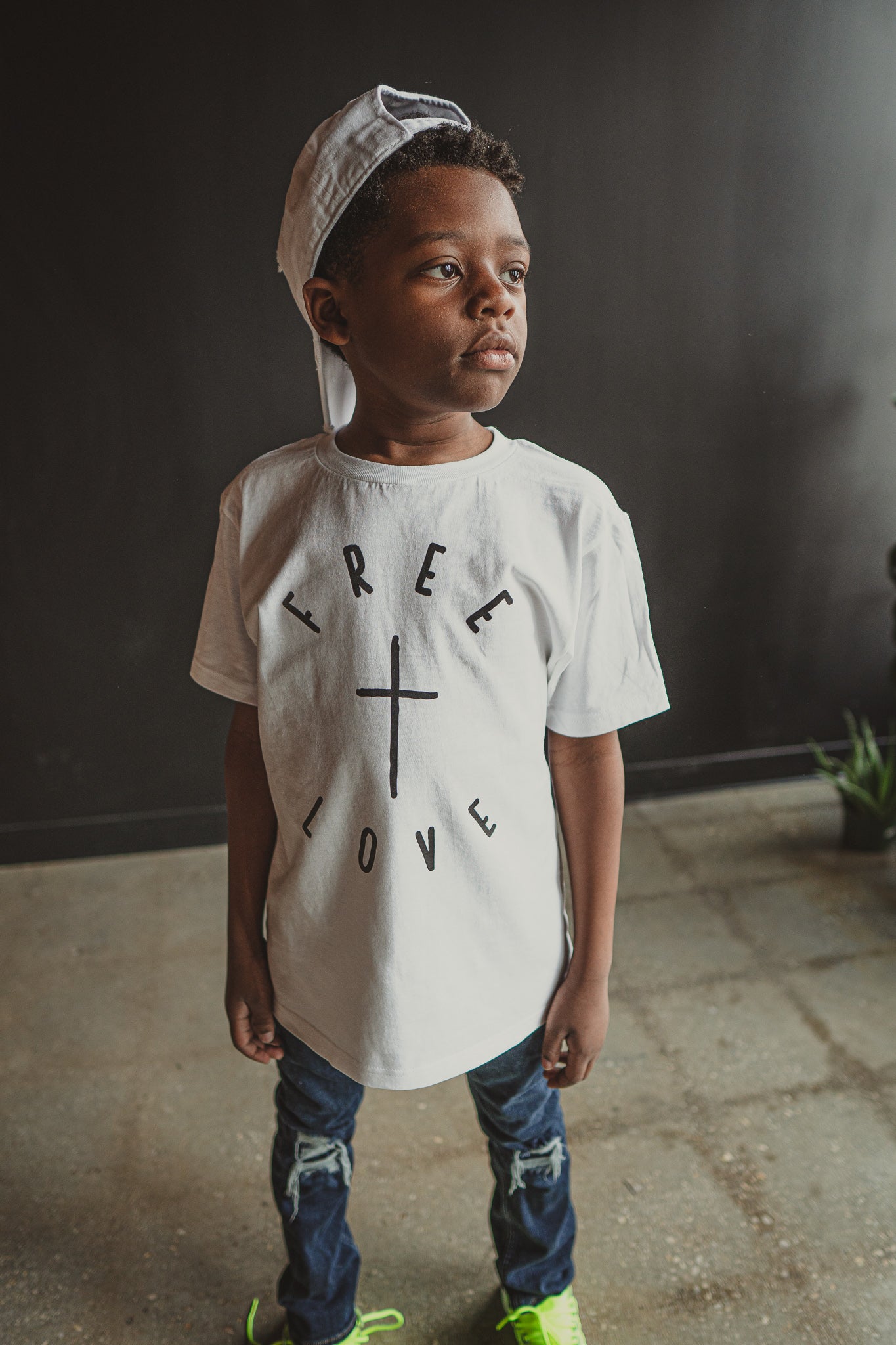 Free Love Kids T-shirt – Beacon Threads