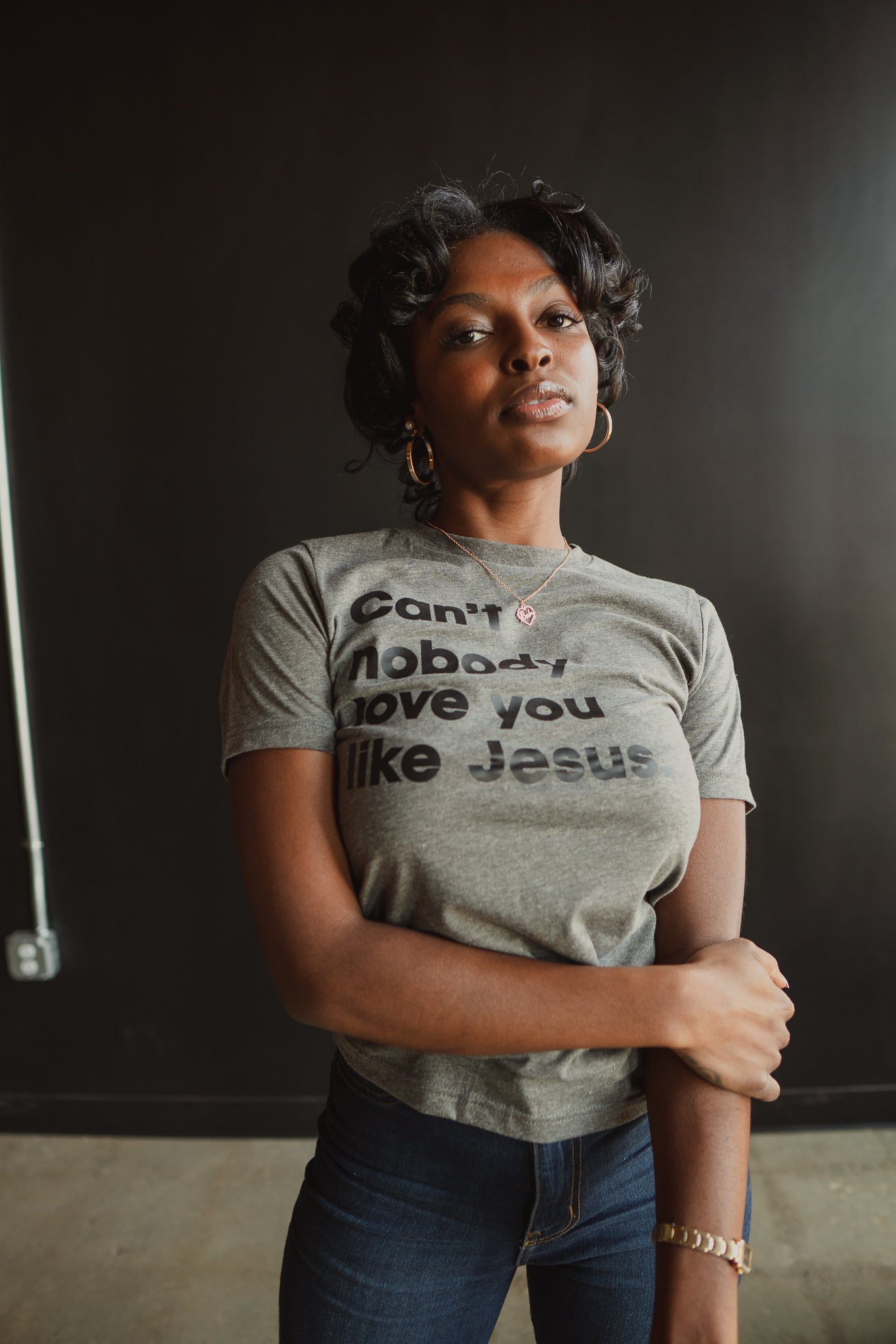 Can't Nobody Love You Like Jesus Adult T-Shirt