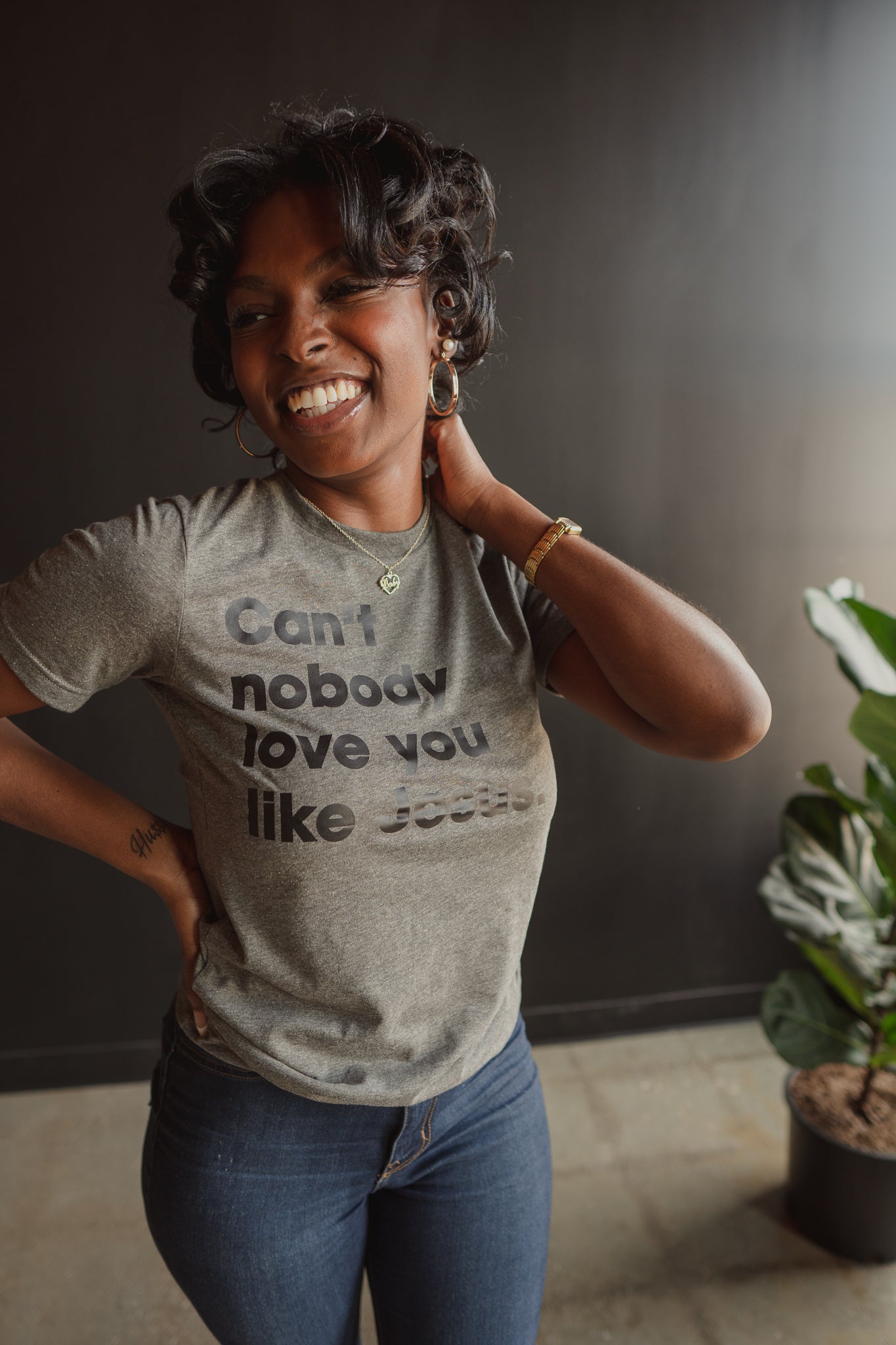 Can't Nobody Love You Like Jesus Adult T-Shirt