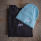 Loved. Embroidered Adult Drop Shoulder Sweatshirt