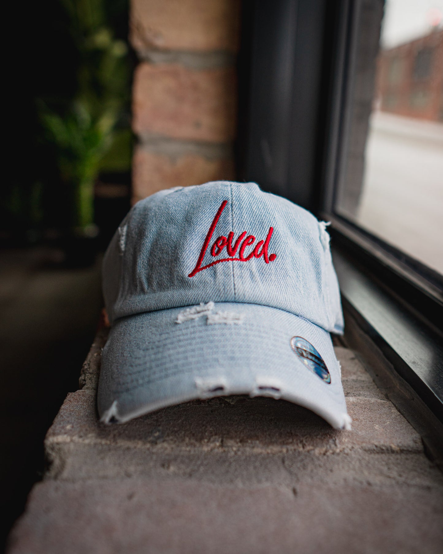 Loved. Hat (Distressed)