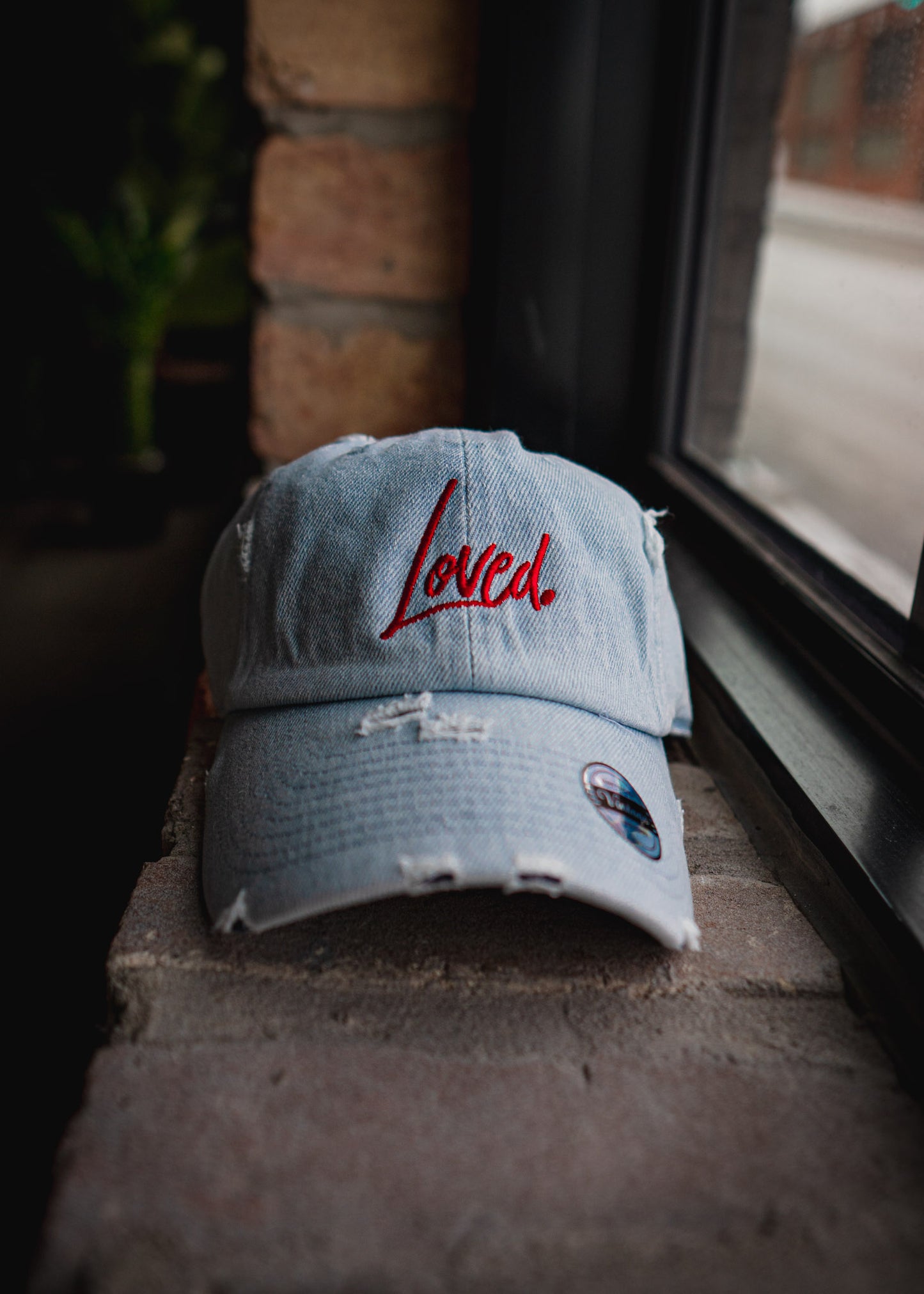 Loved. Hat (Distressed)