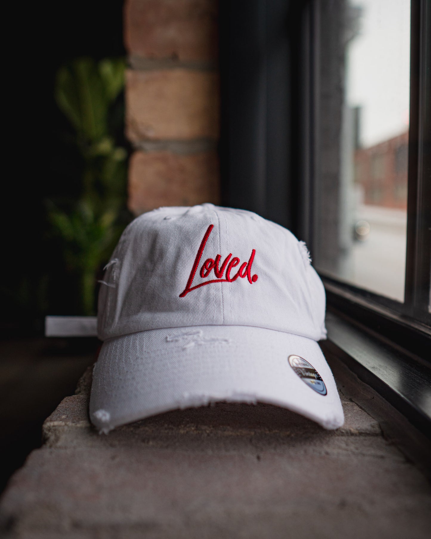 Loved. Hat (Distressed)