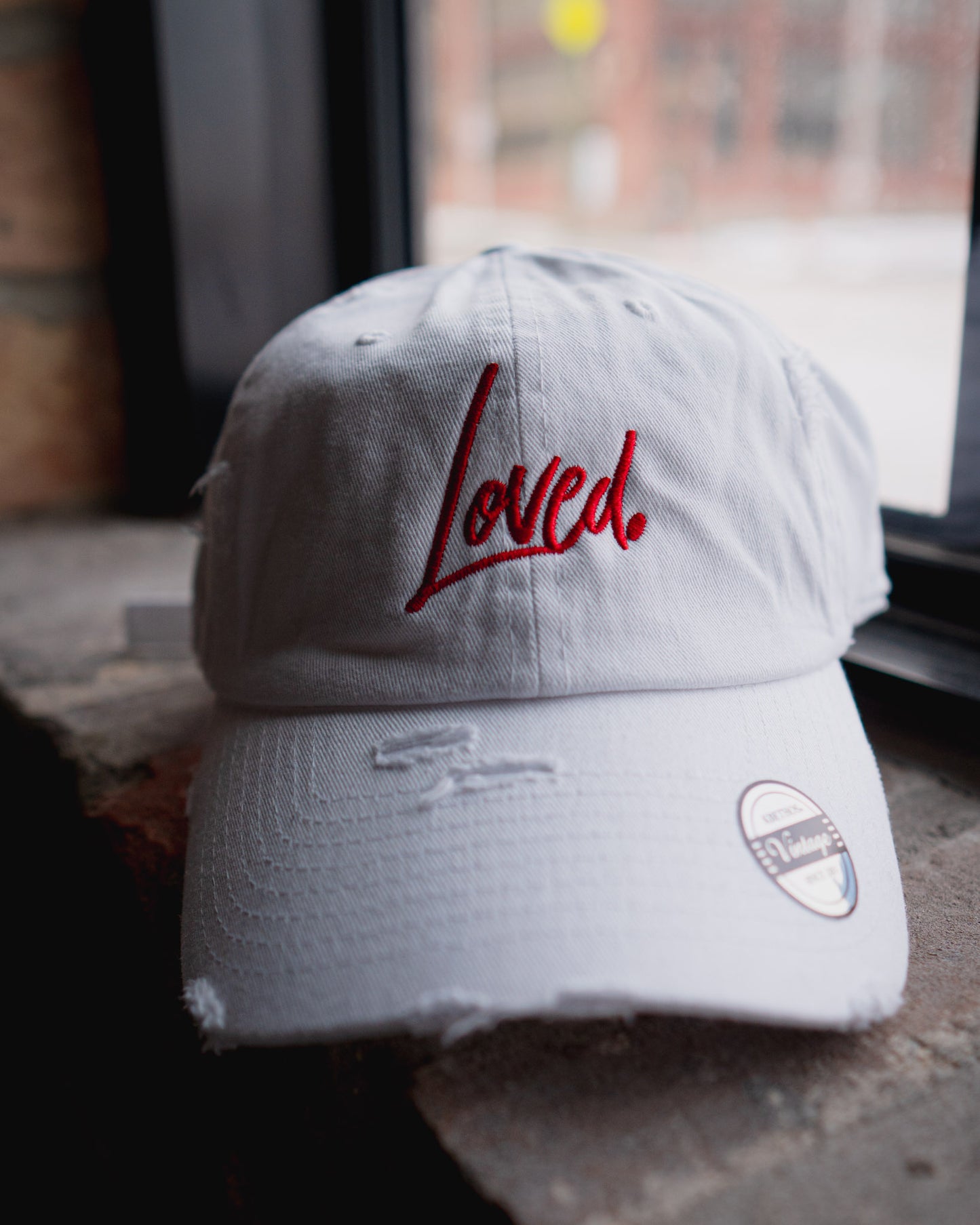 Loved. Hat (Distressed)