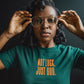 Not Luck, Just God. Adult T-Shirt