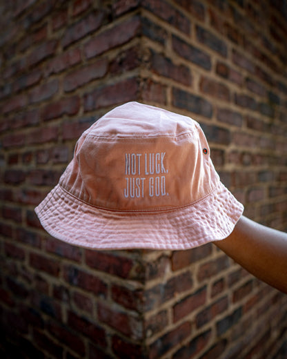Not Luck, Just God. Bucket Hat