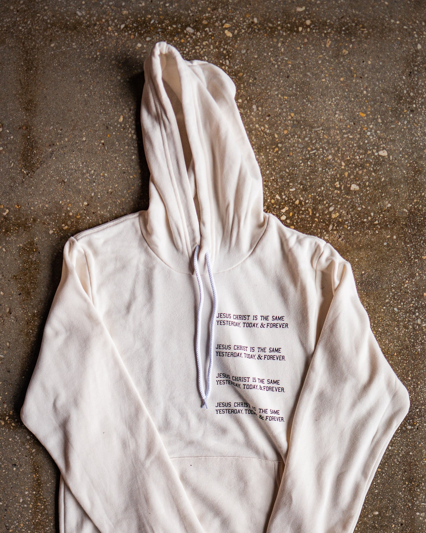 Jesus Never Changes Adult Pullover