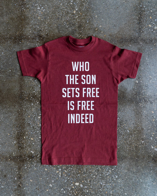 Who The Son Sets Free Adult Box T-shirt