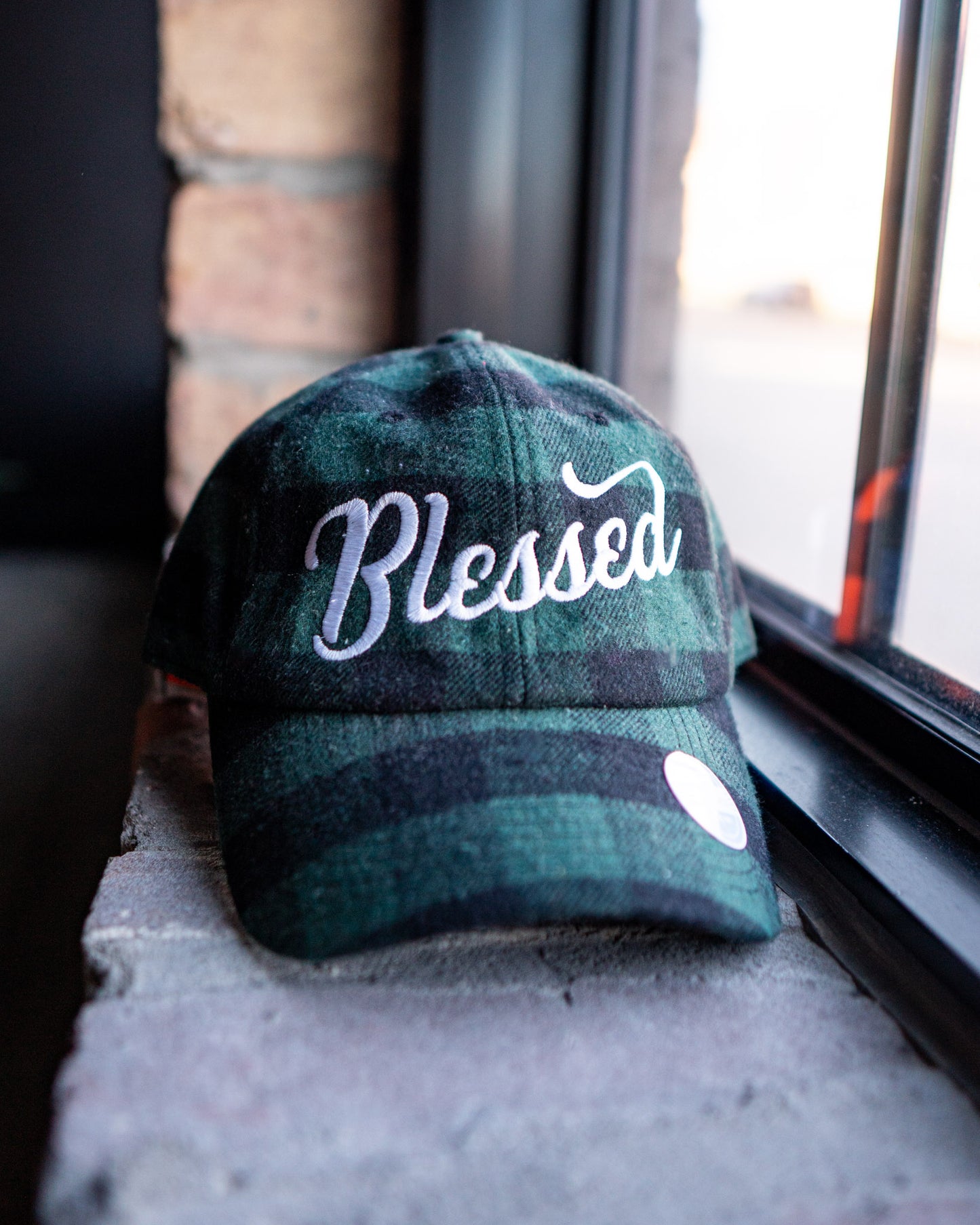 Blessed Hat (Plaid)
