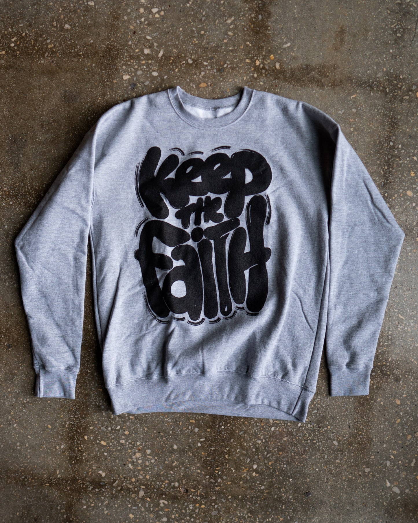 Keep The Faith Adult Drop Shoulder Sweatshirt