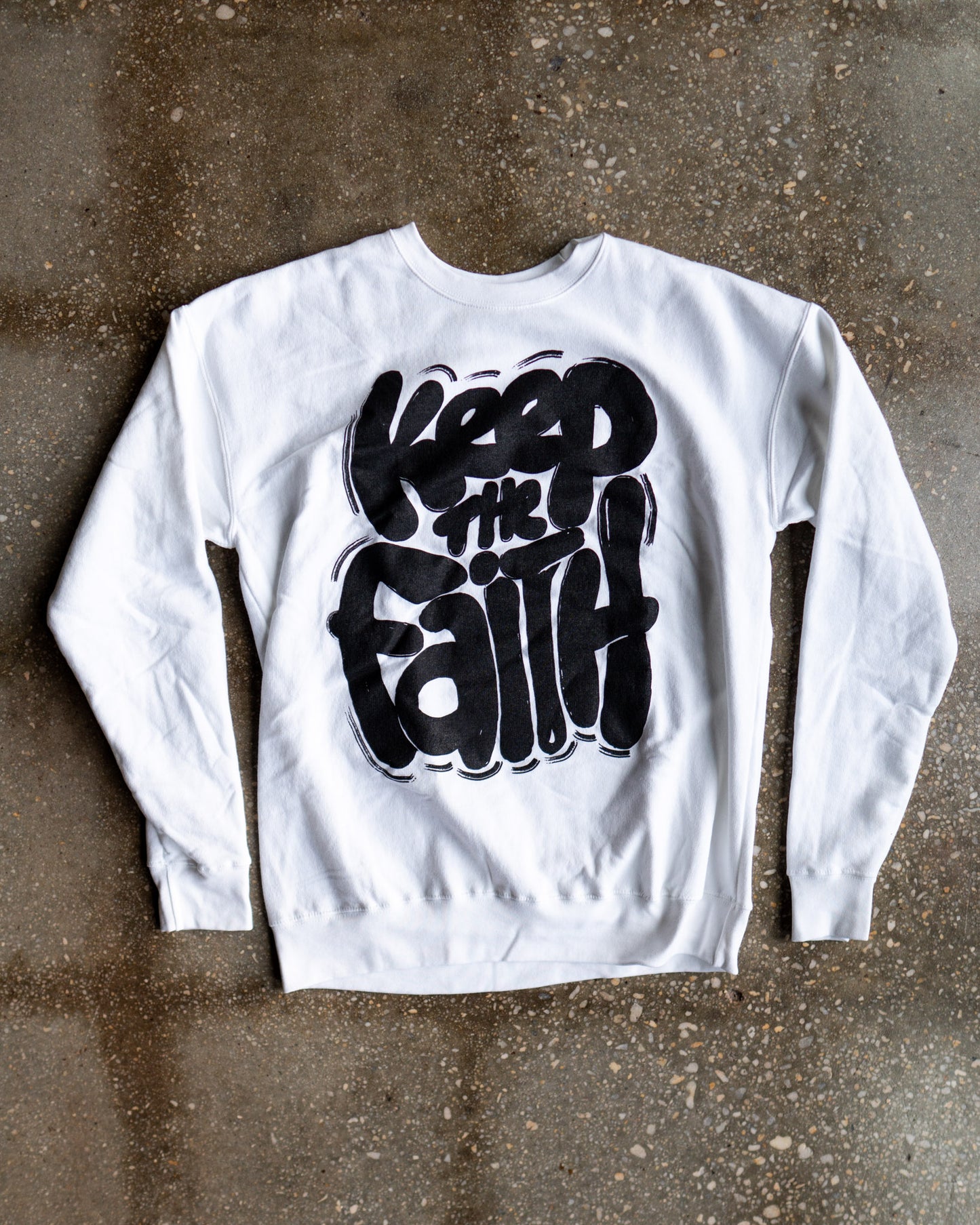 Keep The Faith Adult Drop Shoulder Sweatshirt