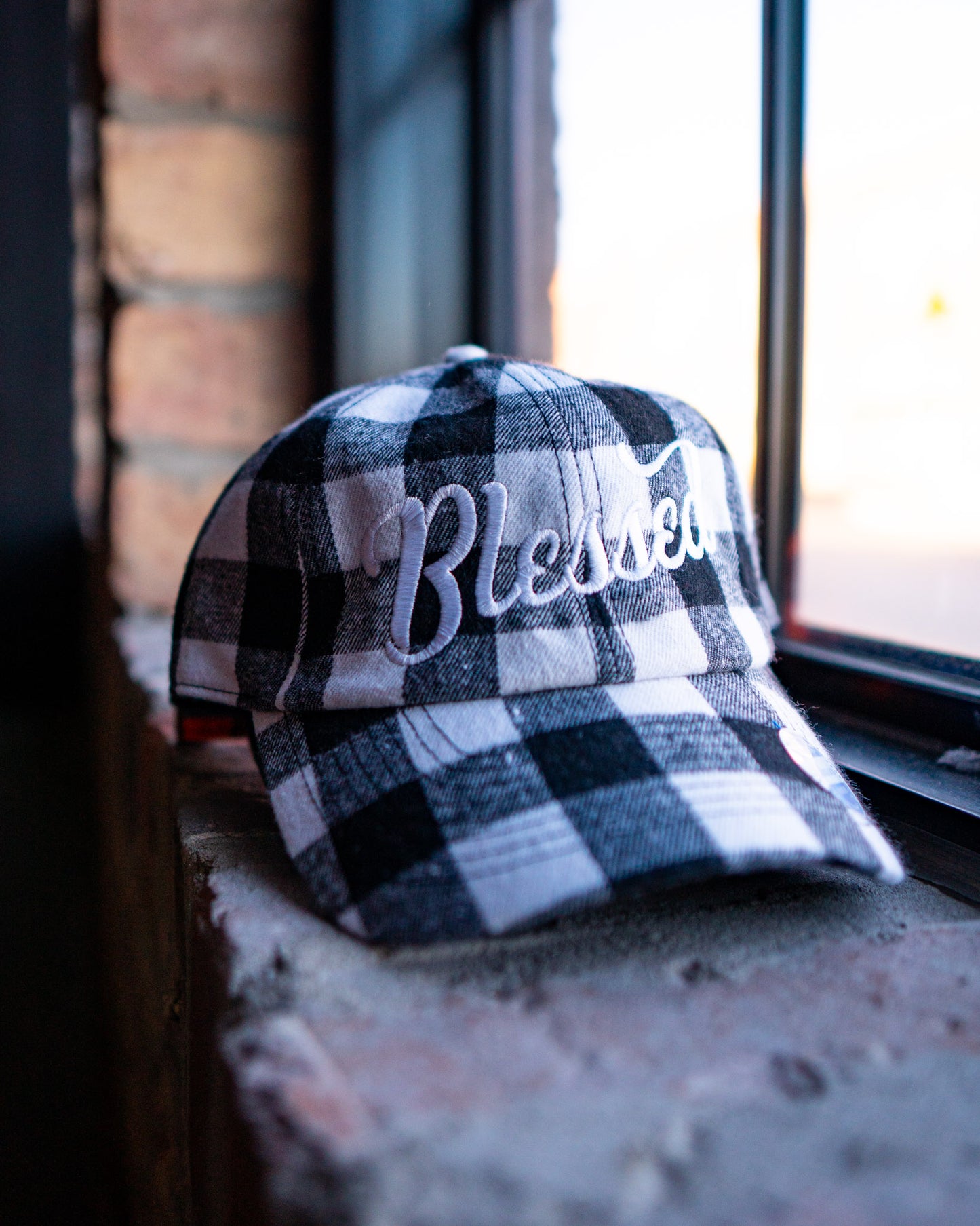 Blessed Hat (Plaid)