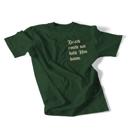Death Couldn't Hold Him Adult Box T-Shirt