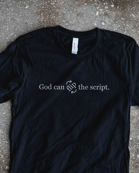 Flip The Script Adult T-Shirt