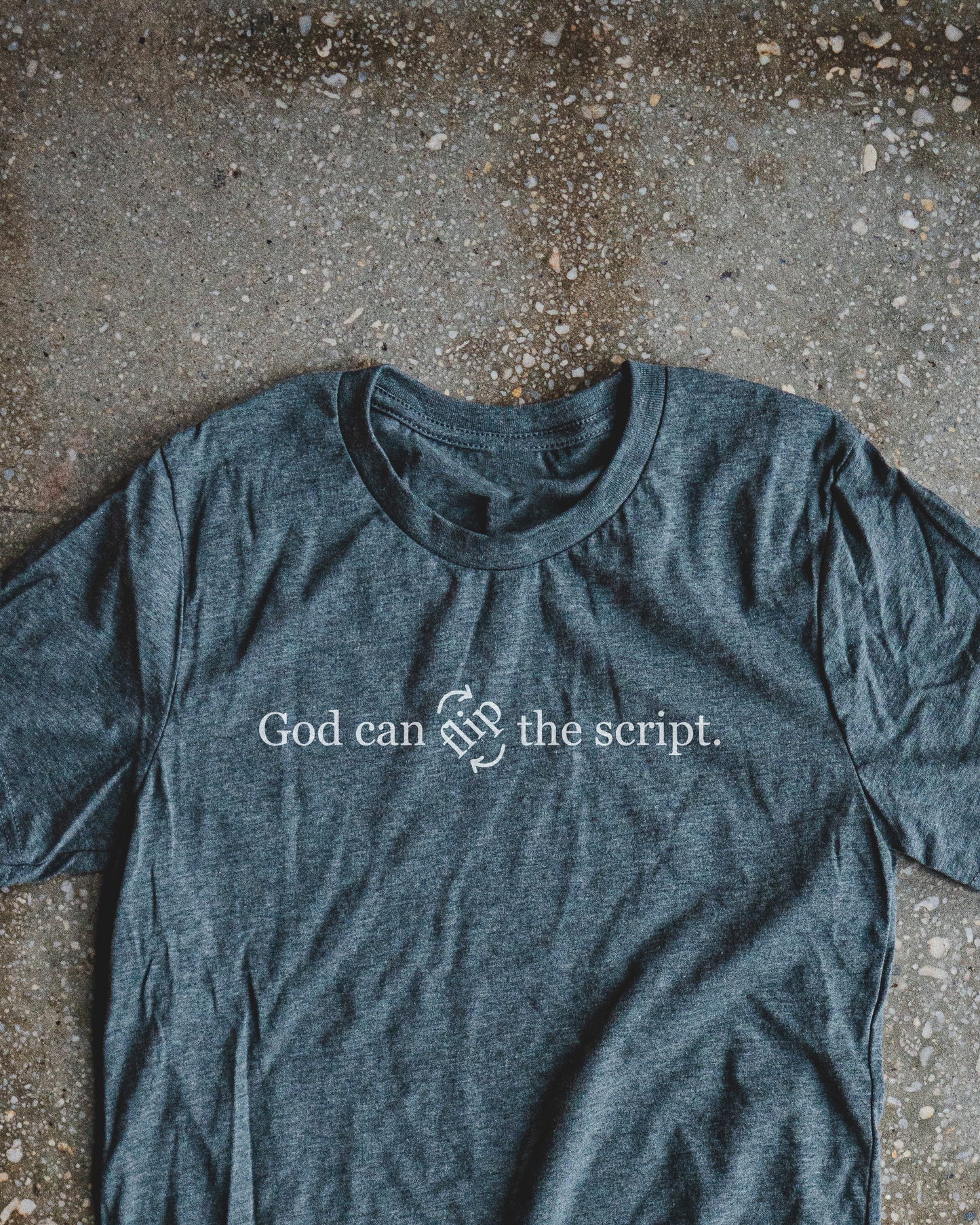 Flip The Script Adult Box T-Shirt